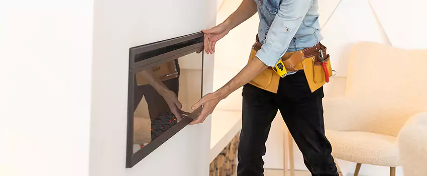 Metal Fireplace Installation in Bowling Green, Ohio