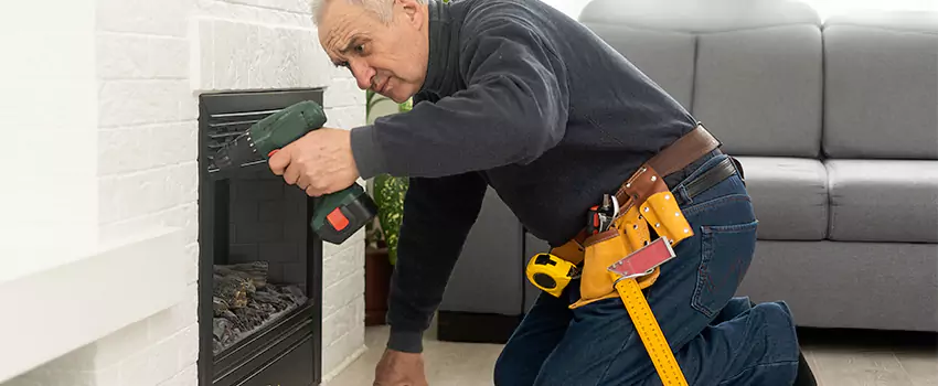 New Indoor Fireplace Installation in Bowling Green, Ohio
