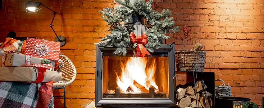 Travis Industries Linear Gas Fireplace Installation in Bowling Green, Ohio