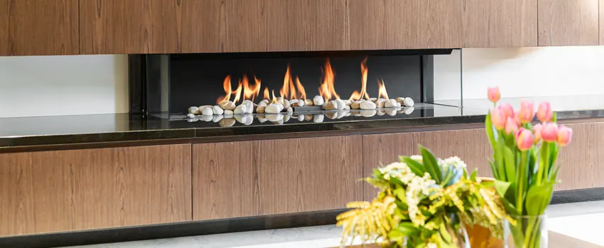 Double-height Fireplace Design Refurbishment in Bowling Green, Ohio