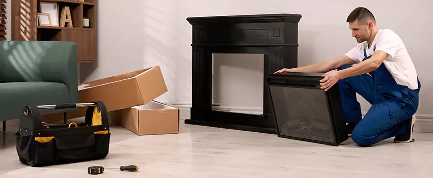 Old Rusted Metal Fireplace Repair And Replacement in Bowling Green, OH